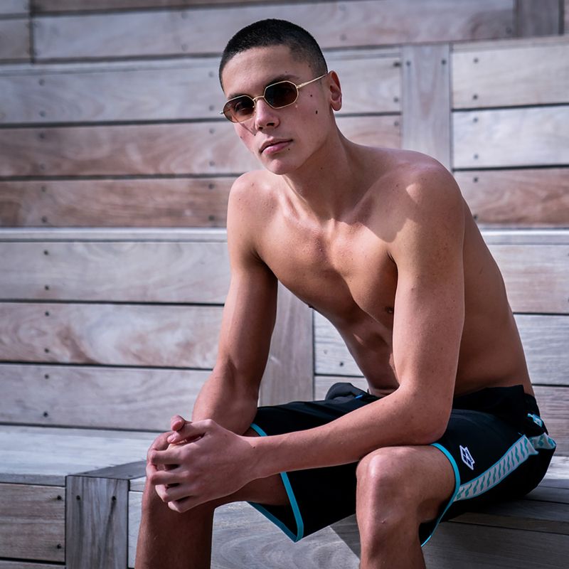 Мъжки шорти за тренировка arena Icons Team Stripe Bermuda Logo black 005652 10