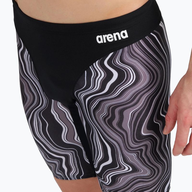 Мъжки бански костюм Arena Swim Jammer Marbled black 005785/550 7