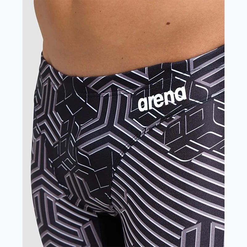 Мъжки плувен джемър arena Kikko Pro Swim Jammer black/black multi 6