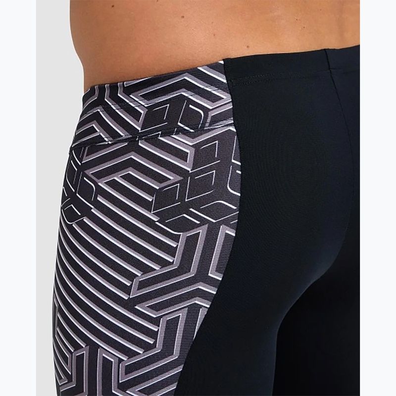 Мъжки плувен джемър arena Kikko Pro Swim Jammer black/black multi 7