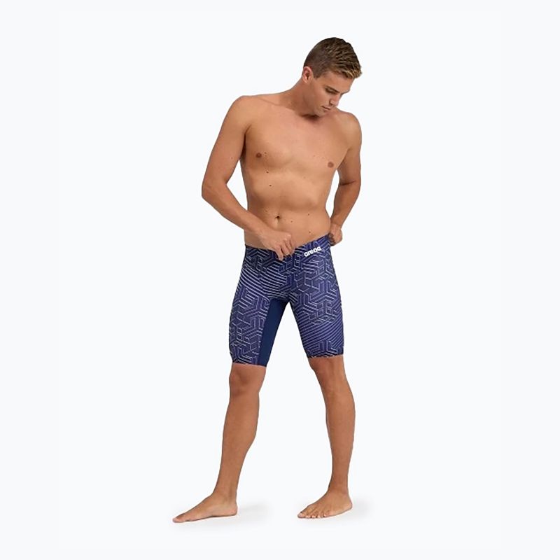 Мъжки плувен джемър arena Kikko Pro Swim Jammer navy/navy multi 5