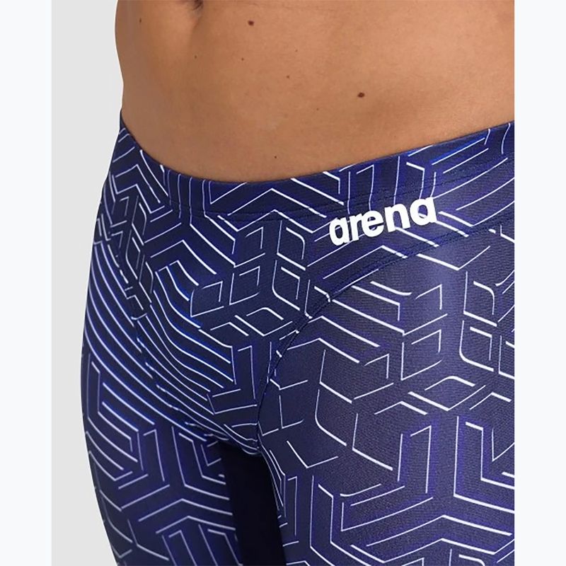 Мъжки плувен джемър arena Kikko Pro Swim Jammer navy/navy multi 8