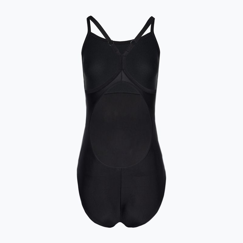 Дамски бански костюм от една част arena Solid Swimsuit Lightdrop Back black 2