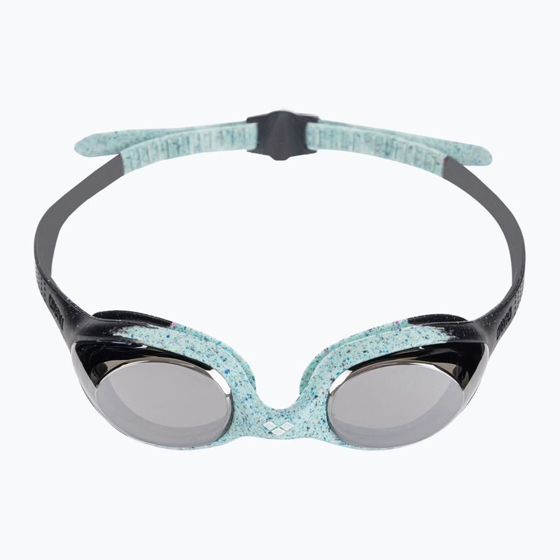 Детски очила за плуване arena Spider JR Mirror r silver/grey/black 2