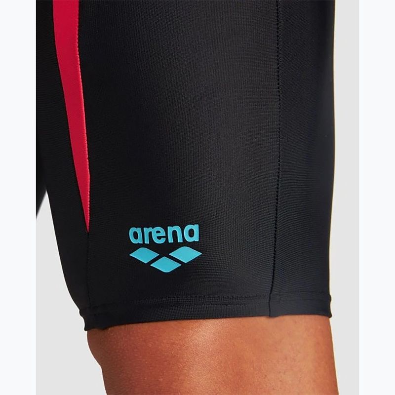 Мъжки плувен джемър arena Threefold Jammer R black/black/anguria 10