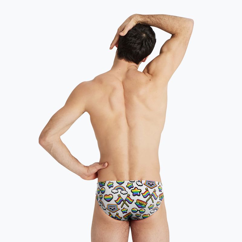 Мъжки слипове за плуване Arena Pom Brief Pride 005463 5