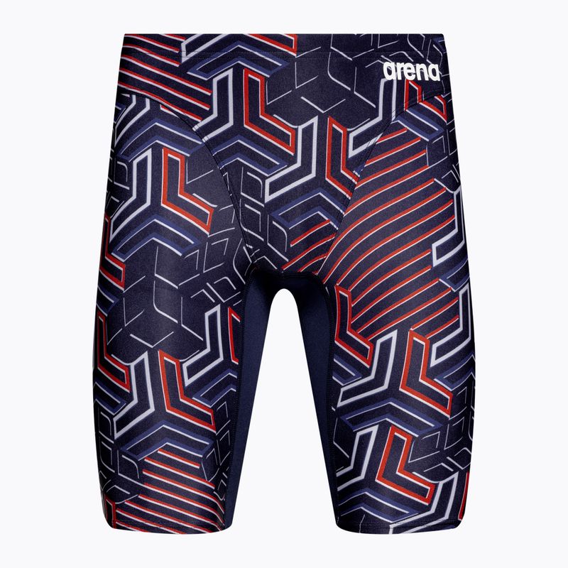 Мъжки плувен джемър arena Kikko Pro Swim Jammer navy/team redwhiteblue