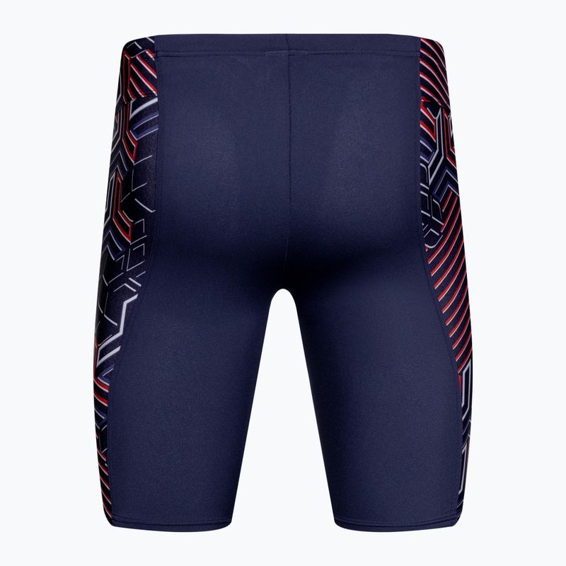 Мъжки плувен джемър arena Kikko Pro Swim Jammer navy/team redwhiteblue 2
