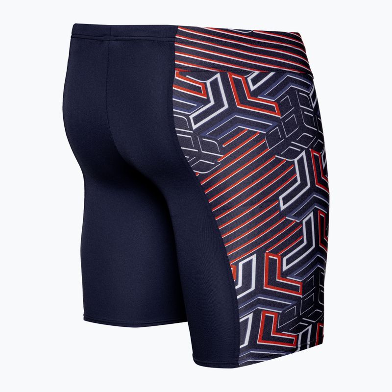 Мъжки плувен джемър arena Kikko Pro Swim Jammer navy/team redwhiteblue 3