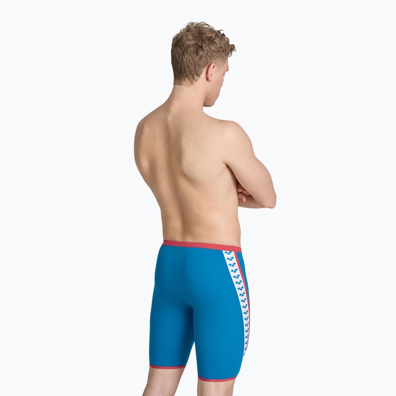 Мъжки бански костюм Arena Swim Solid Jammer blue cosmo/astro red 3