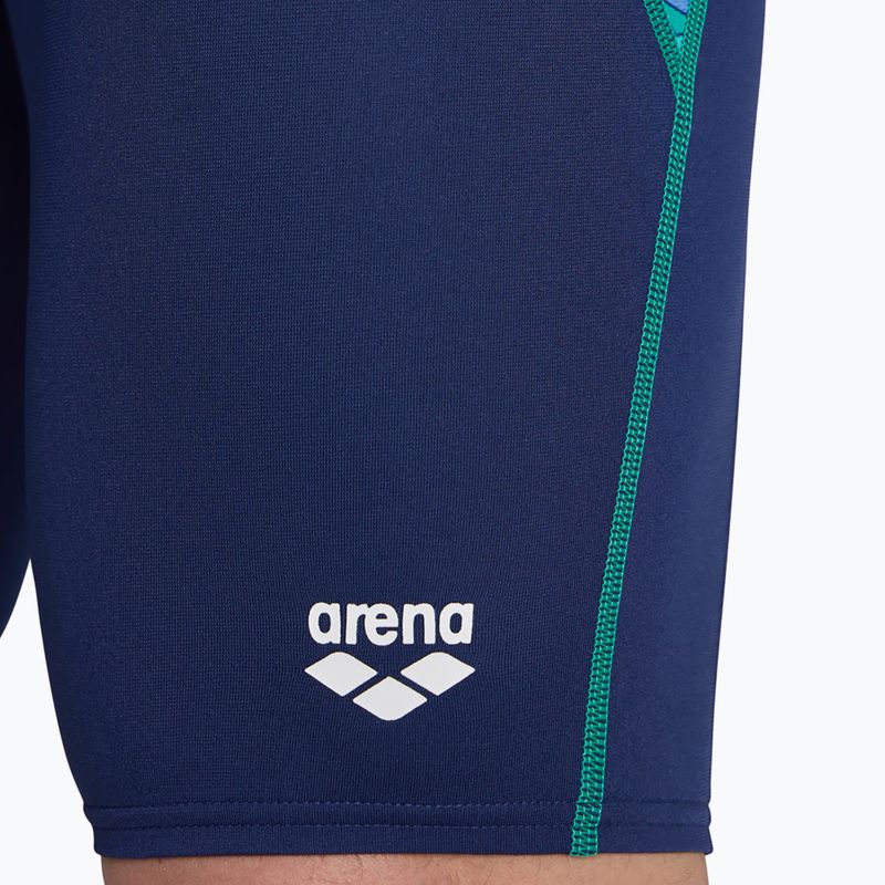 Мъжки бански костюм Arena Starfish Swim Jammer navy/turquoise multi 6