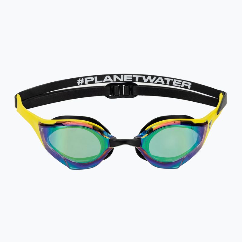 Очила за плуване arena Cobra Edge Swipe MR emerald / yellow / black 2