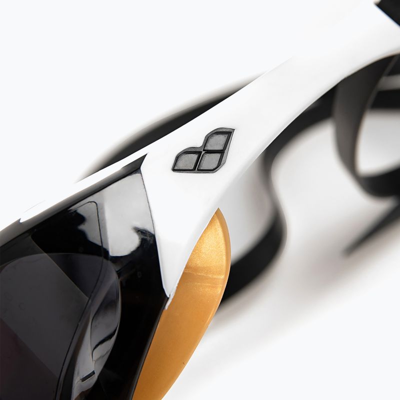 Очила за плуване arena Cobra Edge Swipe smoke/white/gold 10