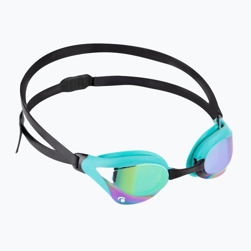 Очила за плуване Arena Cobra Core Swipe Mirror emerald/peacock