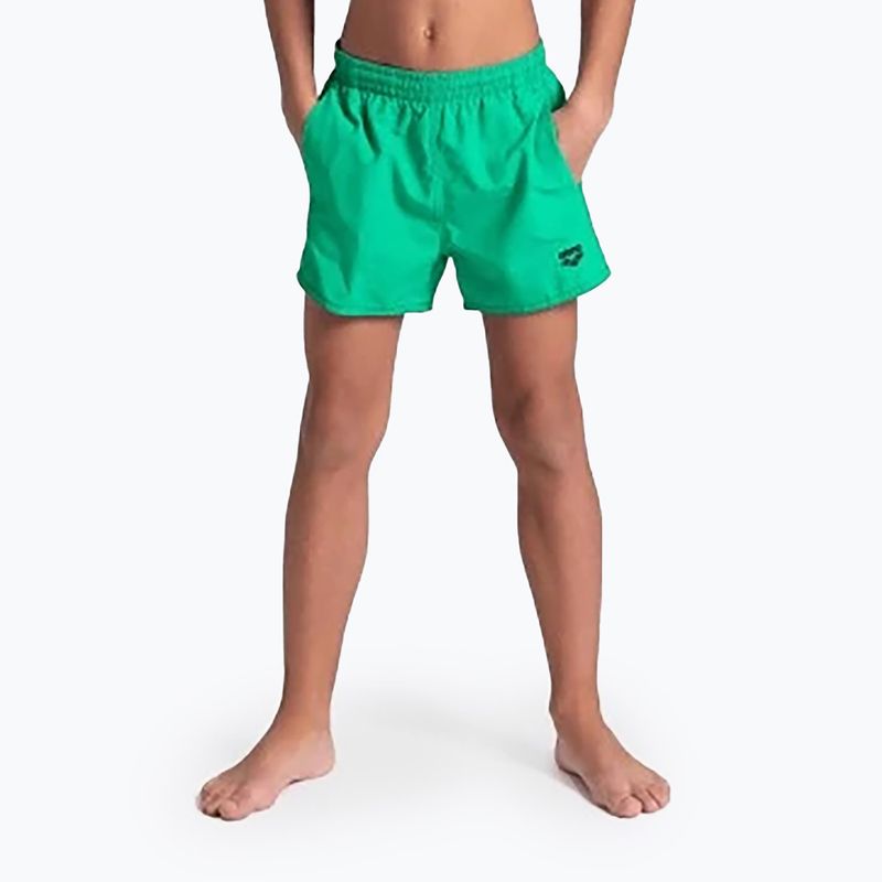 Детски шорти за плуване arena Bywayx Youth R green quartz/navy 5