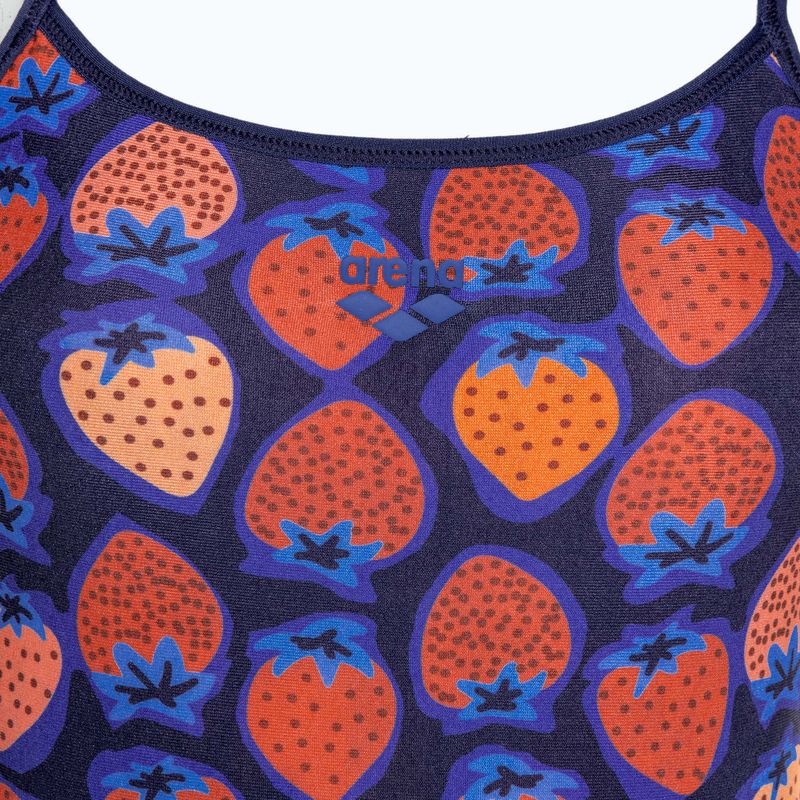 Дамски бански костюм от една част arena Reversible Swimsuit Challenge Back navy/multi 5