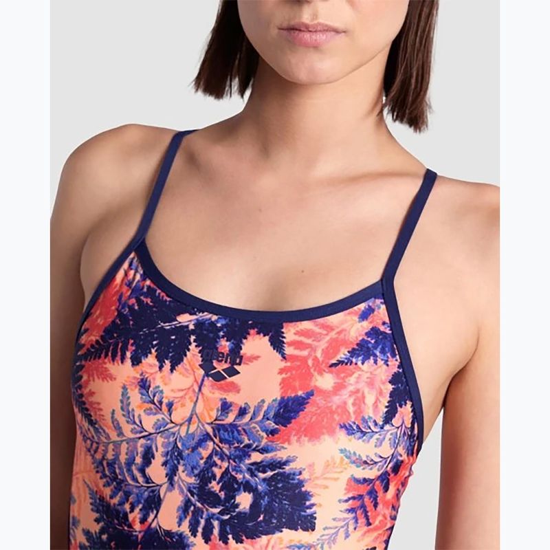 Дамски бански костюм от една част arena Reversible Swimsuit Challenge Back navy/multi 13