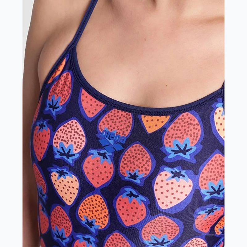 Дамски бански костюм от една част arena Reversible Swimsuit Challenge Back navy/multi 14