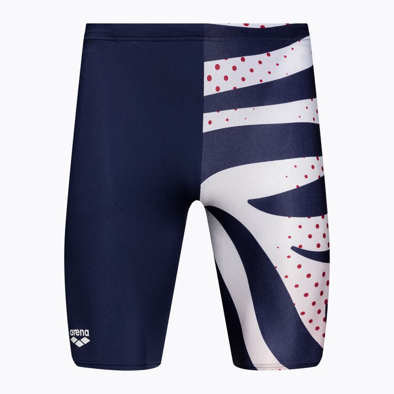 Мъжки плувен джемър arena Multi Stripes Swim Jammer navy/white multi