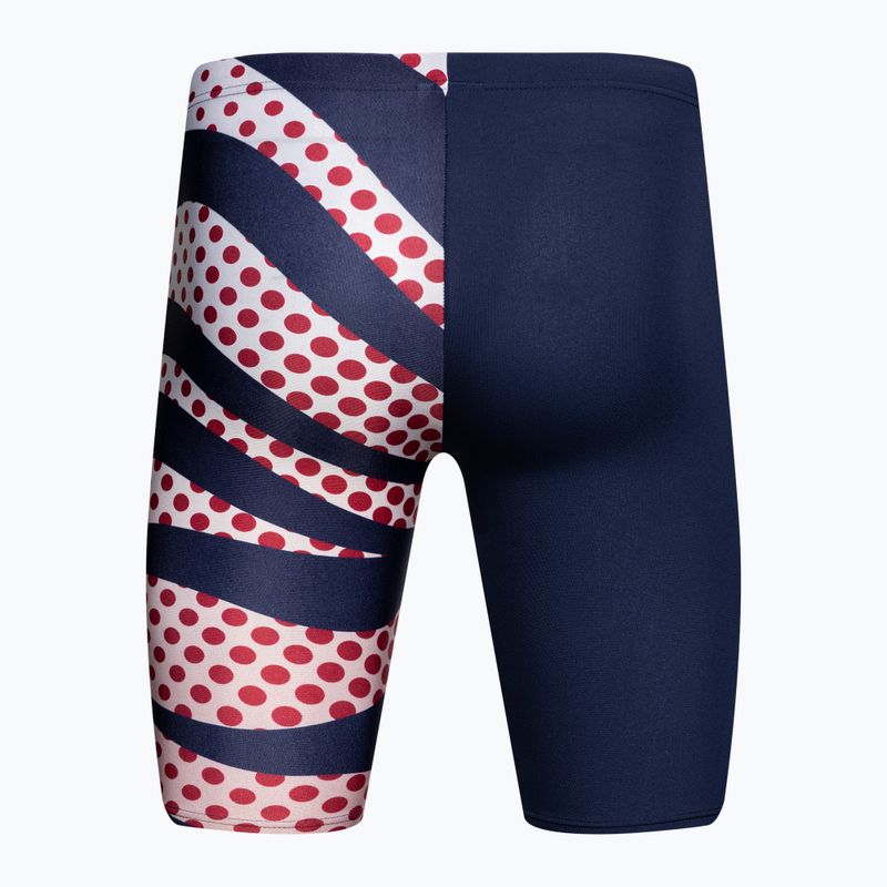 Мъжки плувен джемър arena Multi Stripes Swim Jammer navy/white multi 2