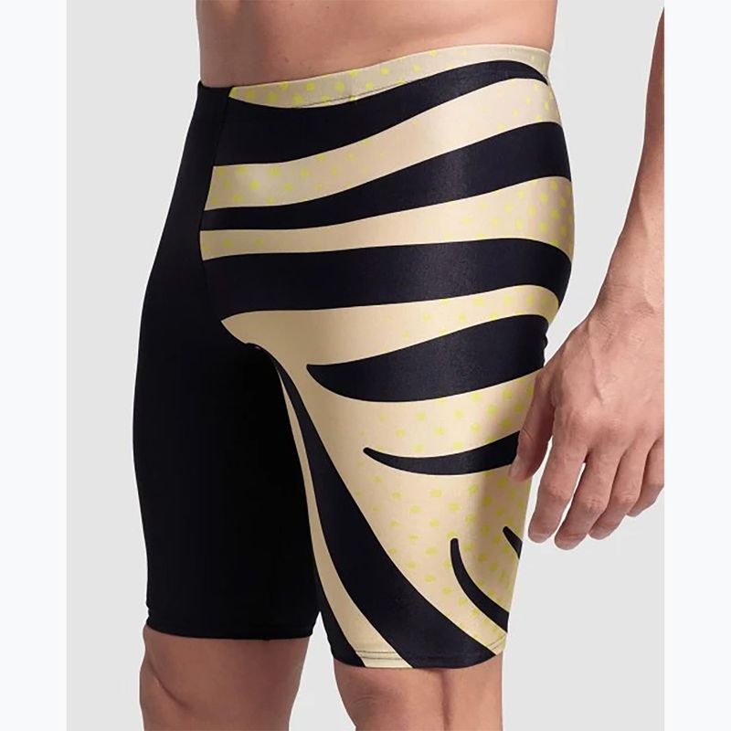 Мъжки плувен джемър arena Multi Stripes Swim Jammer black/white multi 8