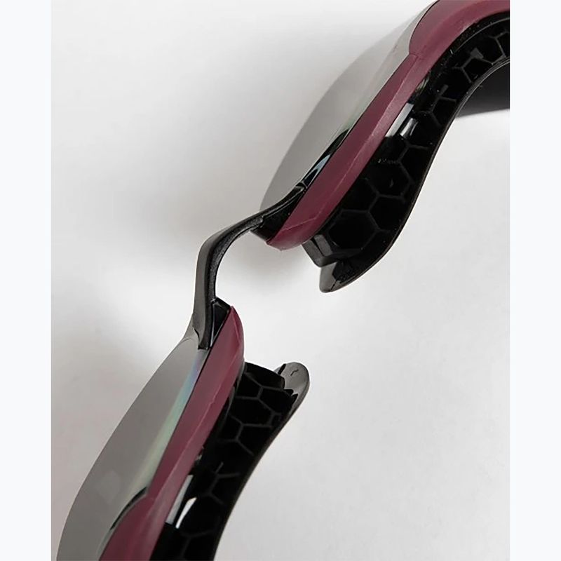 Очила за плуване arena Air-Bold Swipe Mirror silver/red wine 12