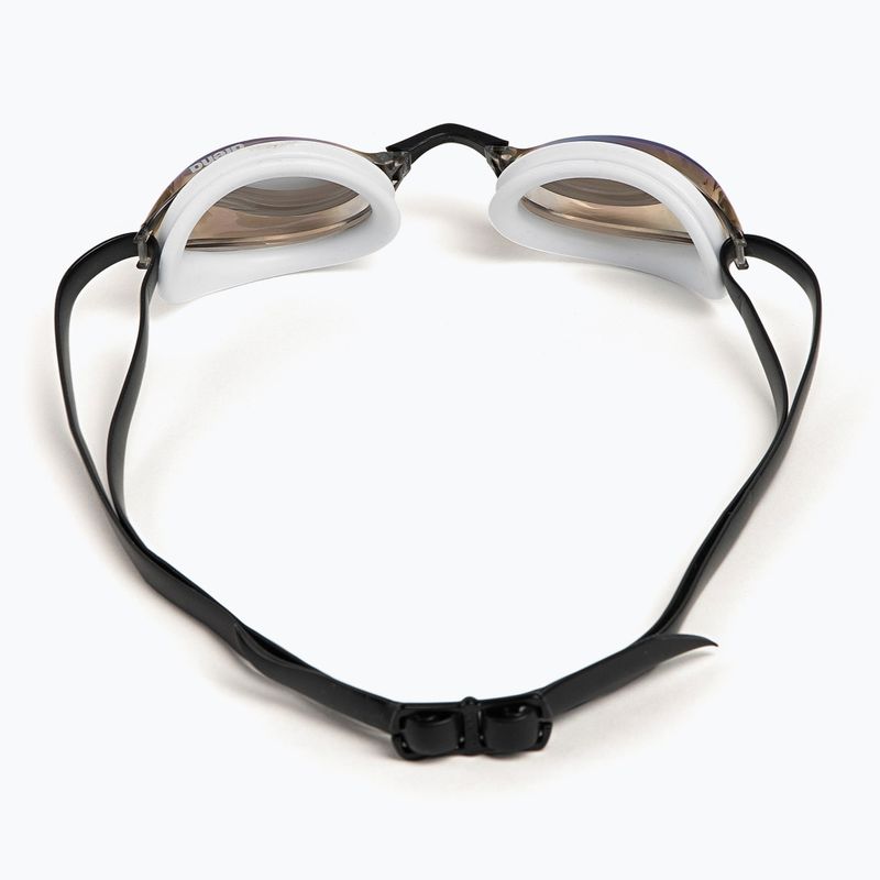 Очила за плуване arena Python Mirror gold / white / black 3
