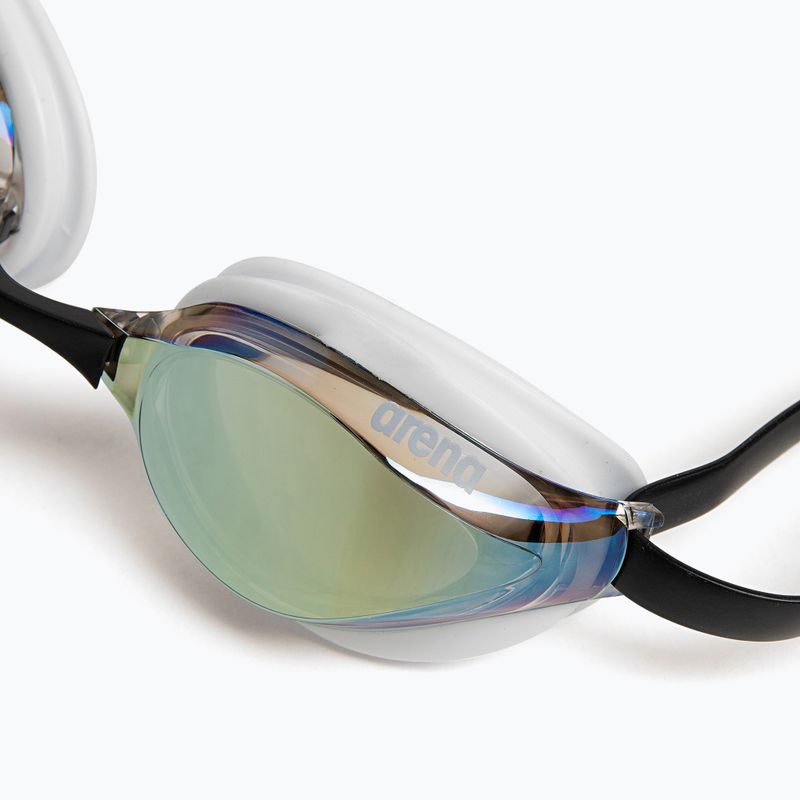 Очила за плуване arena Python Mirror gold / white / black 6