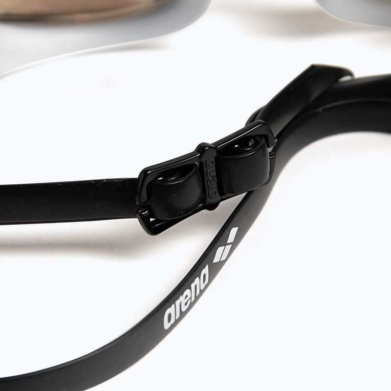 Очила за плуване arena Python Mirror gold / white / black 8