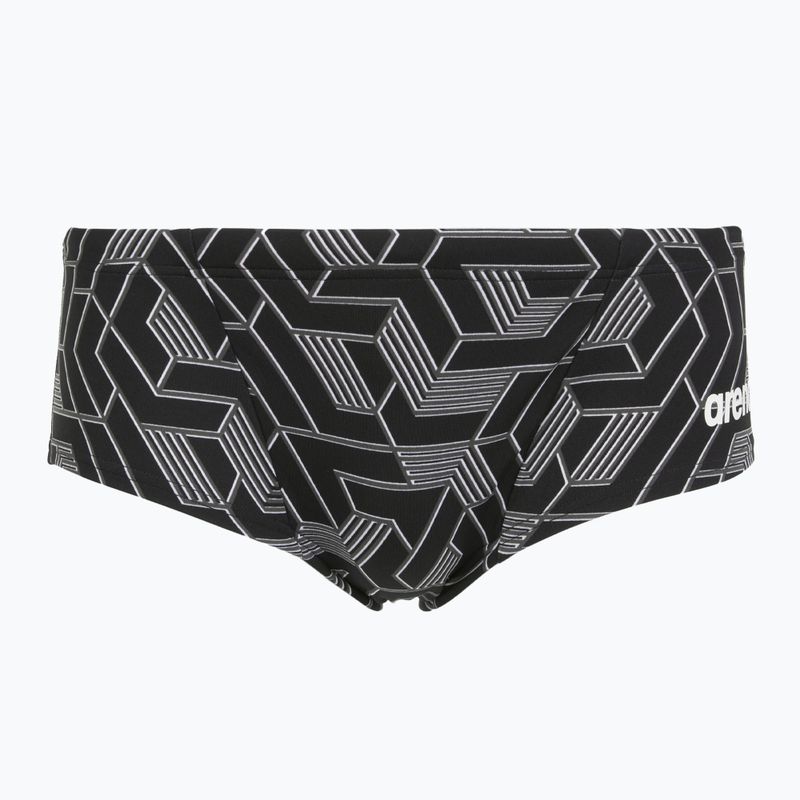 Мъжки боксерки за плуване arena Escape Swim Low Waist Short team black