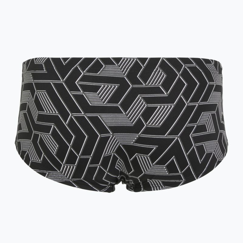 Мъжки боксерки за плуване arena Escape Swim Low Waist Short team black 2