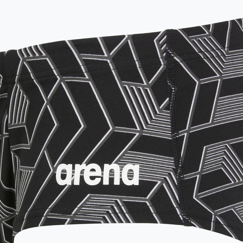 Мъжки боксерки за плуване arena Escape Swim Low Waist Short team black 3