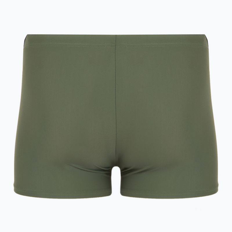 Мъжки боксерки за плуване arena Stripe Short sage/black/multi 2