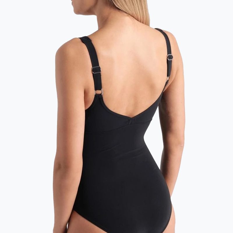 Дамски бански костюм от една част arena Milena Wing Back black 5