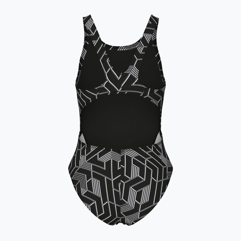 Детски цял бански костюм arena Escape Swim Tech L black/team black 2