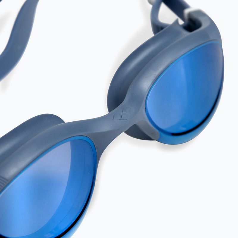 Очила за плуване Arena The One Plus Mirror blue mirror/grey blue 4