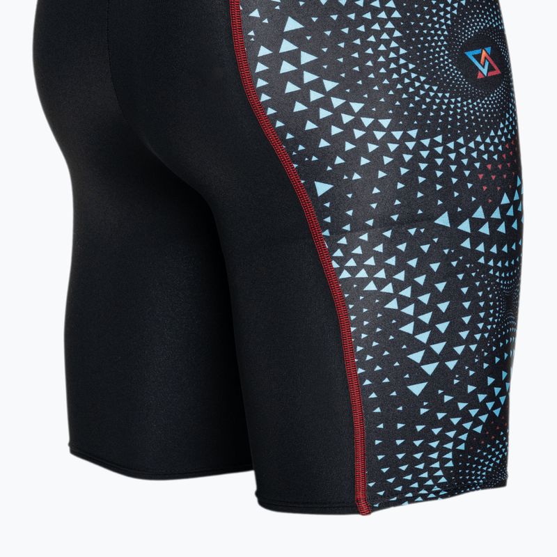 Мъжки плувен джемър arena Fireflow Swim Jammer black/black multi 4