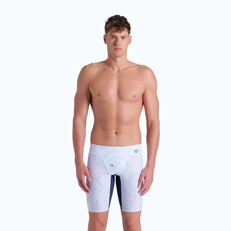 Мъжки плувен джемър arena Fireflow Swim Jammer navy/white mutli 5