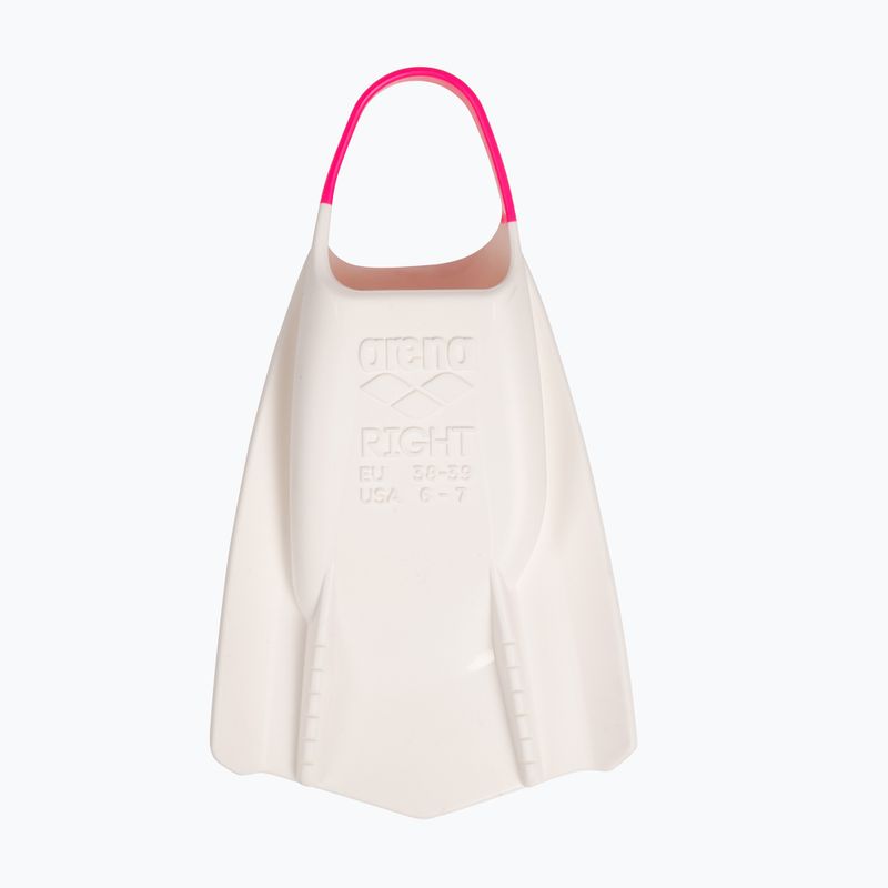 Плавници за плуване Arena Powerfin Pro II white/shocking pink 3
