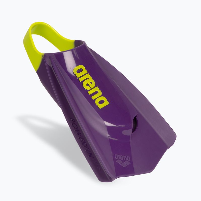 Плавници за плуване Arena Powerfin Pro II plum/artic lime 2