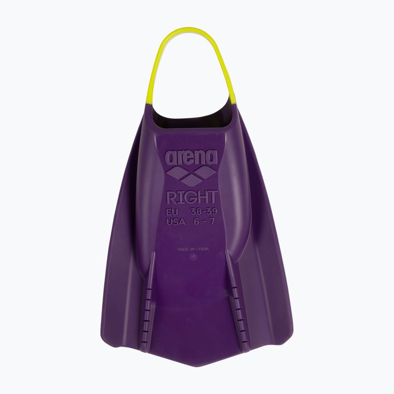 Плавници за плуване Arena Powerfin Pro II plum/artic lime 3
