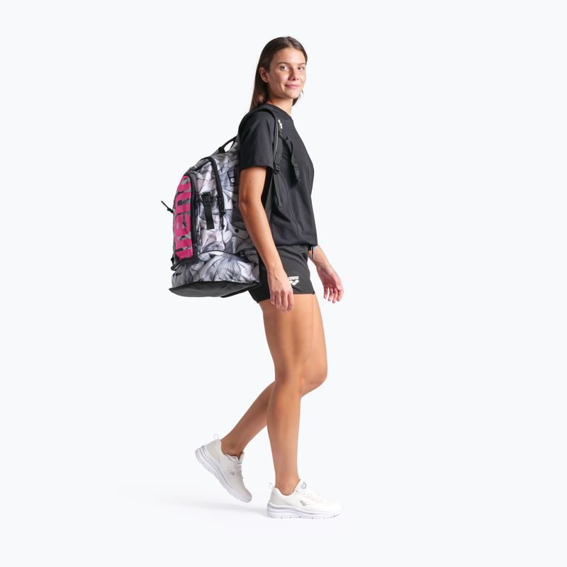 Arena Fastpack 3.0 Allover 40 л раница за плуване с морско дъно 9