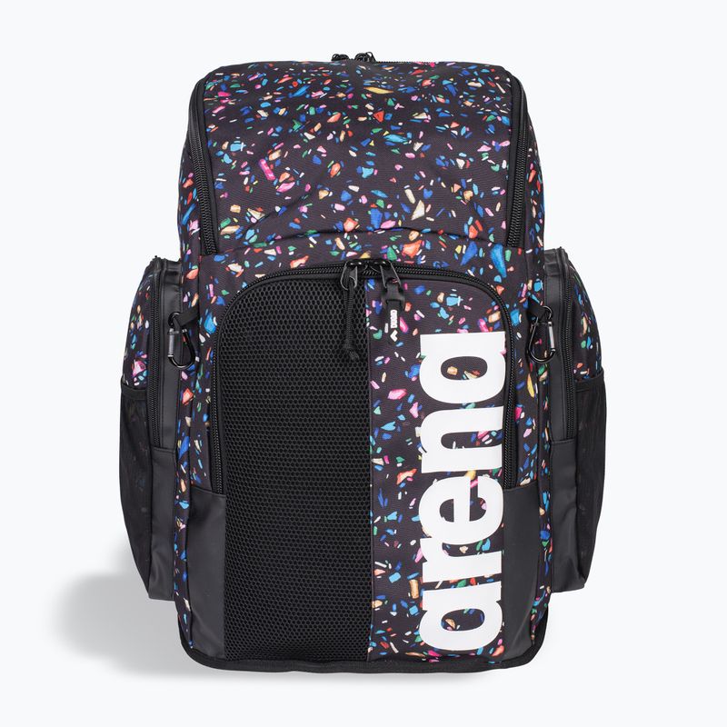 Arena Spiky III 45 l Allover confetti black раница за плуване
