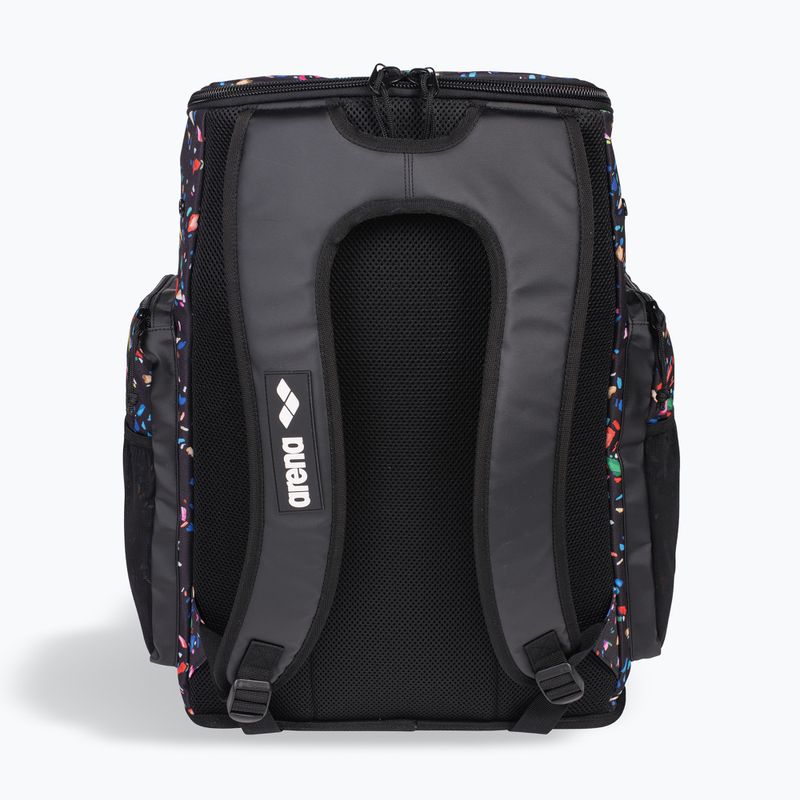 Arena Spiky III 45 l Allover confetti black раница за плуване 3