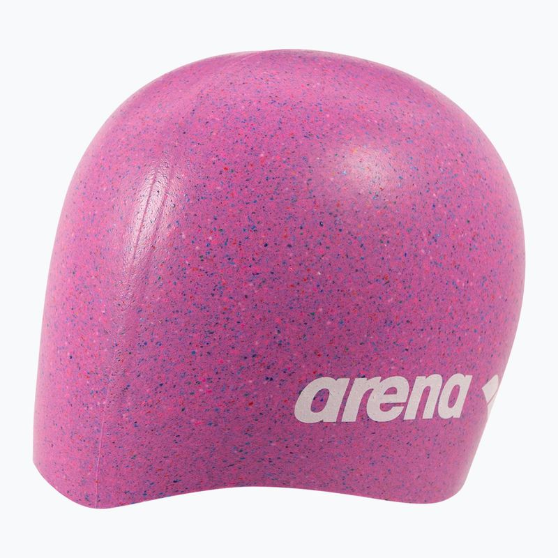 Шапка за плуване arena Silicone Cap pink multi 2