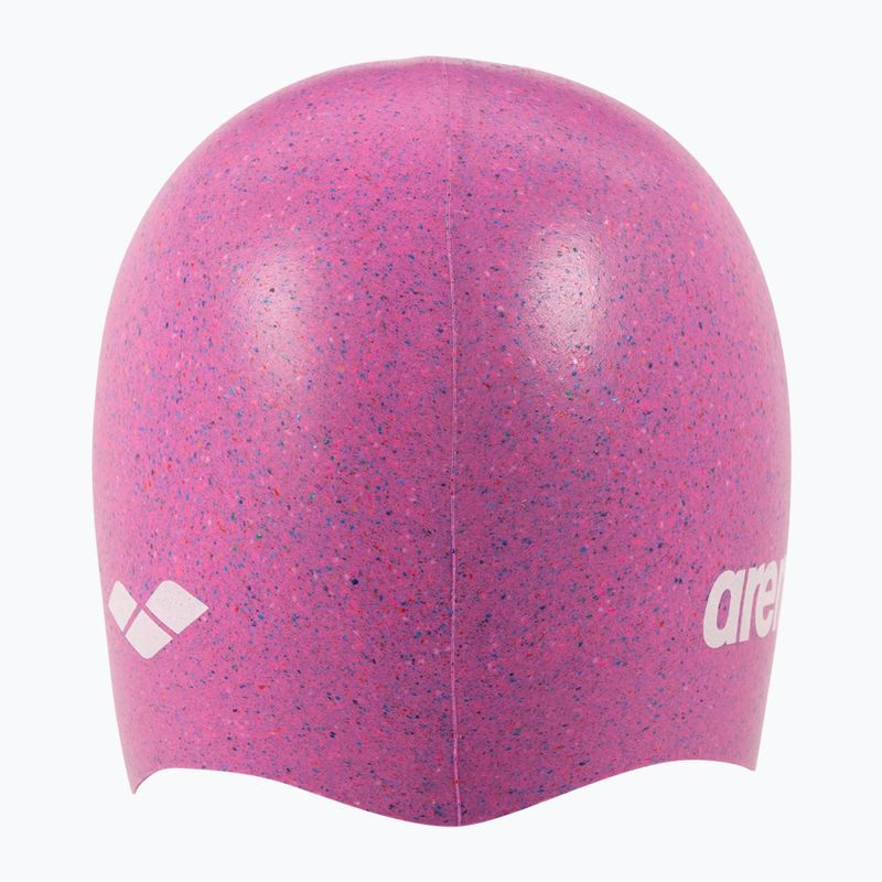 Шапка за плуване arena Silicone Cap pink multi 4
