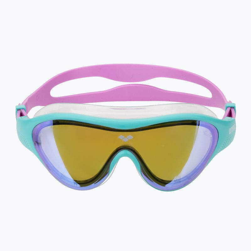 Детски очила за плуване Arena The One Mirror Jr blue/water/violet 2