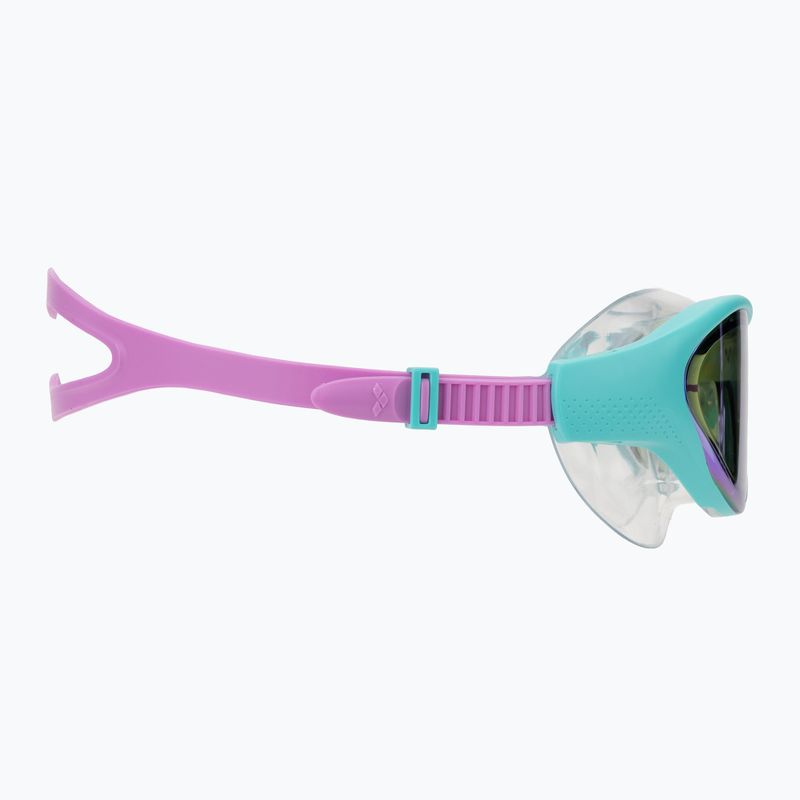 Детски очила за плуване Arena The One Mirror Jr blue/water/violet 3
