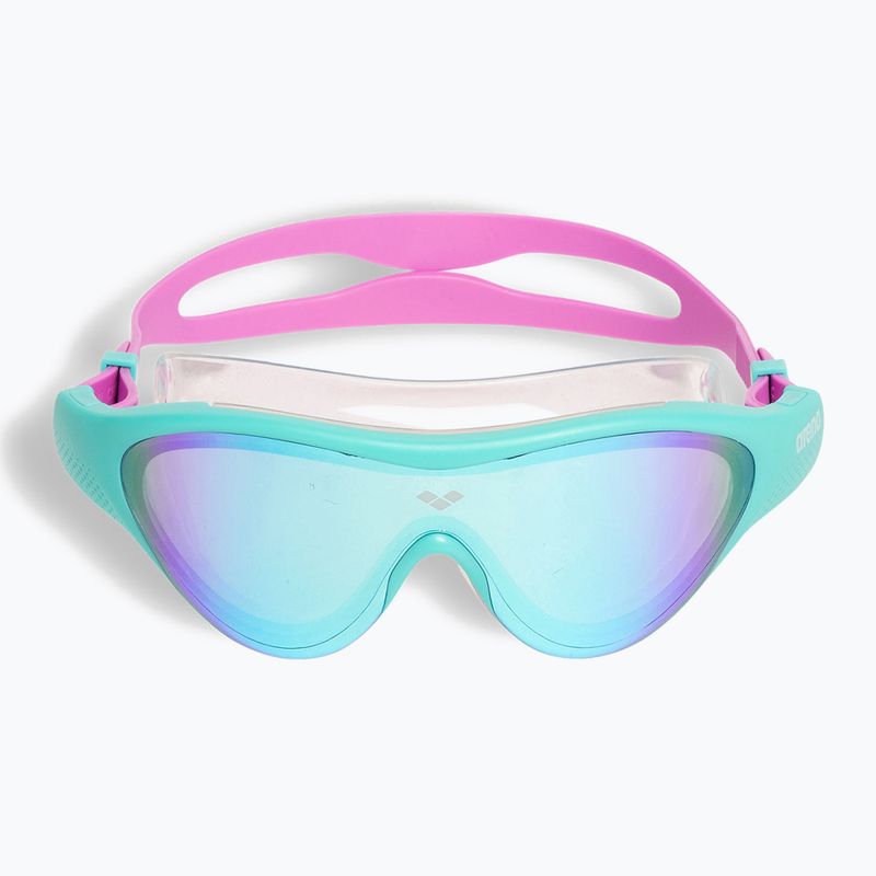 Детски очила за плуване Arena The One Mirror Jr blue/water/violet 2