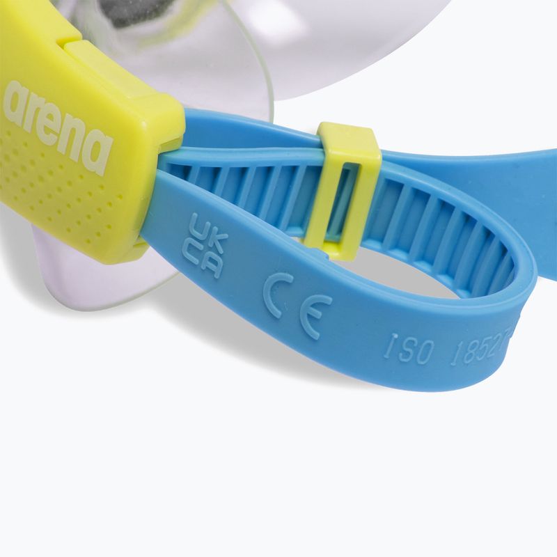 Детски очила за плуване Arena The One Mirror Jr soft green/blue cosmo 6